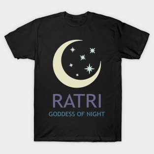 Ratri Ancient Hindu Goddess of Night T-Shirt